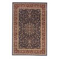 Radici Usa Inc Radici 1318-1541-NAVY Noble Rectangular Navy Traditional Italy Area Rug; 5 ft. 5 in. W x 8 ft. 3 in. H 1318/1541/NAVY